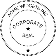 What is a corporate seal? - allincorporated